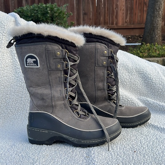 Sorel grey waterproof boot - Picture 2 of 5